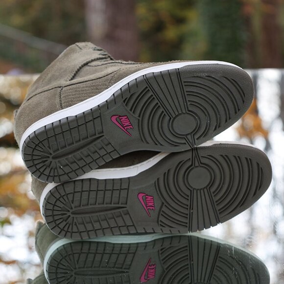 Nike Dunk Sky Hi Suede Olive 2012 - Picture 14 of 14
